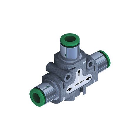 Valvola selettrice di circuito OR