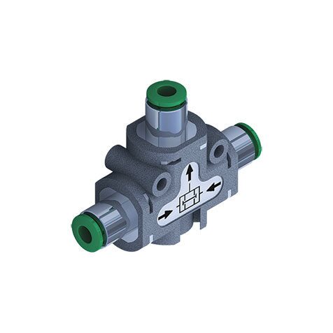 Valvola selettrice di circuito AND