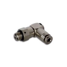 Gomito girevole cilindrico con scarico rapido